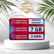 (10 PCS) Voucher TRI 7 GB 2 Hari