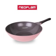 [NEOFLAM] Eela Pink Wok Pan (26cm / 30cm) / Stir Fry Pan