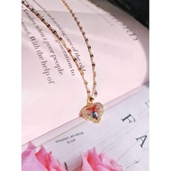 Love Aulora Titanium Necklace Anti-Rust and Fade