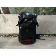 Vision Street Wear Backpack limited Super black Size 35 Liters Waterproof 2nd Hand