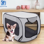 [Gazechimp] Portable Pet Dog Playpen, Foldable Dog Crate,Pet Travel Crate Cat Kennel for