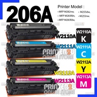 B/C/M/Y Compatible to H* 206A W2110A W2111A W2112A W2113A H*206A Color Laserjet Pro MFP M282nw M283f