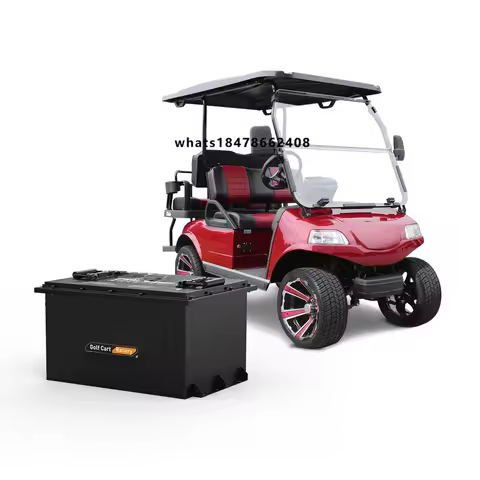 Lifepo4 golf cart battery 100ah 48v lithium battery 72v 36v 105Ah metal shell battery, suitable for 