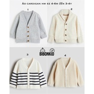 [Bibonkid] HM US/UK cardigan, loose form, sizes from 4-6m to 3-4y