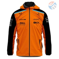 SAGALA - Parachute Jacket F1 Mclaren Black Orange 2025 Racing Car Formula One Adult Men & Women | Su