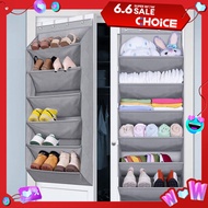 Heavy Duty Over the Door Shoe Organizer Window Wall Mount Closet Clothes Organiser Hanging Shoe Rack Holder Tidy Space Saver