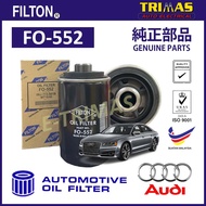 FILTON Oil Filter Audi A8 D4 4H2 4H8 4HC 4HL Engine EA888 Penapis Minyak Hitam Enjin 06J115403C 06J1