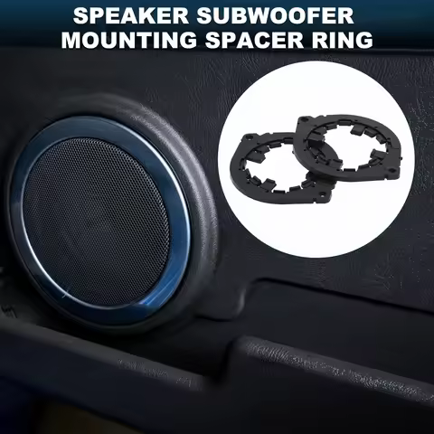 UXCELL Speaker Spacer Ring Midrange Speaker Spacer Adapter for Honda ABS 2 Pcs