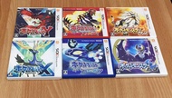 《DS 遊戲城》3ds 神奇寶貝 藍寶石 紅寶石 太陽 月亮 3ds 神奇寶貝 X Y pokemon