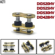 Motosikal Golden Oil Seal Rantai Gancu Gancu Rantai 428 520 525 530 Rantai Kunci Rantai Bersama