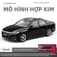 Tỉ Lệ 1:24 Accord Xe Limousine Diecast Kim Loại Xe Ô Tô Mô Hình Với Tính Năng Âm Thanh & Ánh Sáng Hợ