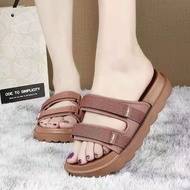 Brazilian KT double strap velco womens korean fashion sandals High Quality