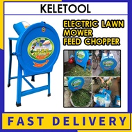 Efficient Turbo Chopper Electric Lawn Mower for Napier Grass Shredding and Feed Processing