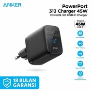 ANKER POWERPORT 313 CHARGER 45W USB-C SAMSUNG SUPER FAST CHARGE A2643