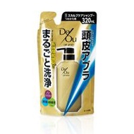 樂敦製藥 DeOu 全面頭皮護理洗髮精 補充包 320ml