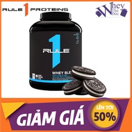 Rule 1 R1 Protein Whey Blend 5Lbs 68 Servings COOKIE – Combining 3 Types of Whey, Powerful Muscle Ga