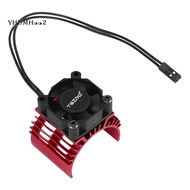 Motor Heatsink Cover Cooling Fan for  144001 124019 124018 124016 104001 RC Car 540 550 3650 Motor H