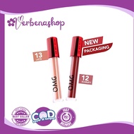 OMG OH MY GLAM Matte Lip Cream Bold Coffe Ombre -12 & 13(lip cream)