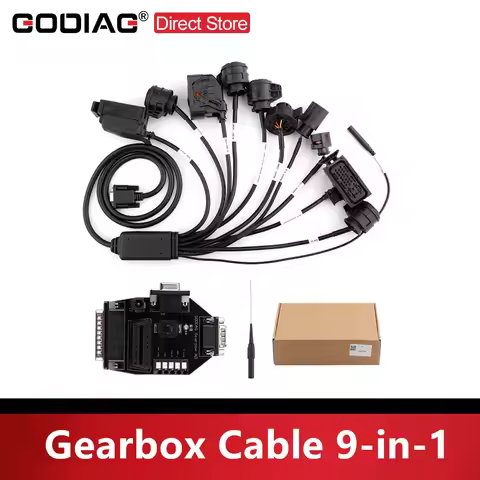 GODIAG Gearbox Cable 9-in-1 Set for V-A-G V30/ DQ200/ DL501/ VL300/ VL381/ DQ500/ DQ250/ DQ380 for M