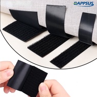 [Serendipity] Mattress Double-sided Fixed Sticker Black Self-adhesive Durable Sofa Cushion Anti-skid Tape Home Accessories