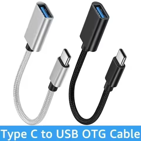 Type C To USB 3.0 Adapter USB-C Male to OTG A Female Connector OTG Cable Adapter USB to Type C Adapt