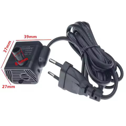 Sprinkler water pump miniature fish tank submersible pump AT-1020 American standard plug 110V Europe