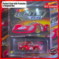 Hot Wheels Ferrari 330 P4 1967 2025 Redline Club Elite 64 Hotwheels 1967 Ferrari 330 P4 Elite64 No.3