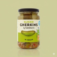 Sainsbury’s Sliced Gherkin in Vinegar 340g
