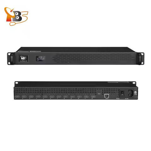 TBS2812 1U 12 Channels 4K HDMI Video Encoder Professional H.265 H.264 IPTV Encoder Multi-channel Liv