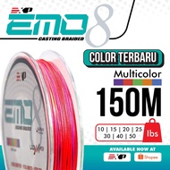 LINE , EXP EMO 8X Casting Braided Fishing Line Ultra Sensitive 150M 10lbs - 50lbs (8 SULAM)