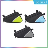 [Roluk] Bike Frame Bag Polyester Pouch for Repair Tools Cards Riding