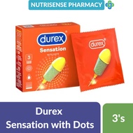 DUREX SENSATION WITH DOTS 3'S