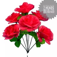 7 HEADS ARTIFICIAL ROSE HAND BOUQUET ROSE FLOWERS FLOWERS DECORATIVE FLOWERS FLOWER REINFORCEMENT Fa