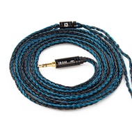 KBEAR ST16 IEM Cable 2Pin 3.5MM Earphone Plus Long Length 5N OCC Silver-Plated Upgrade Long Headphon