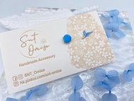 【滄海遺珠・擴香石耳環】香港手作/擴香石飾品/耳環/海洋