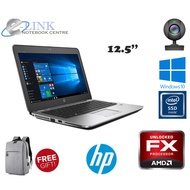( Termurah WIndow 10 Gaming Laptop HP EliteBook 725 G4 with R6 ) AMD Quad Core A8-9600B 4GB - 16GB D