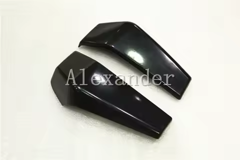 black Plastic Motorcycle Radiator Side Cover Guard Protector Pelon For DUKE KTM 125 200 390 2012-201