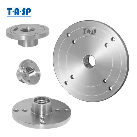 TASP Wood Lathe Face Plate 50 75 100mm Flange Wood Lathe Turning Faceplate, M33 1" Thread