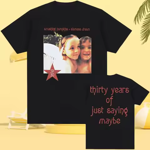 Siamese Dream 30th Anniversary Tees The Smashing Pumpkins Rock Band T-shirt Summer Soft Tshirts Grap