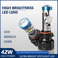 H4 H7 Led Projector Lens H8 H11 9005 HB3 9006 HB4 Car Headlight Bulbs Canbus 100W 30000LM Powerful M