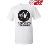 T-Shirt / T-Shirt - 5 seconds of summer 5SOS - WHITE