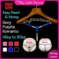 My Little Secret Seluar Dalam Seksi Wanita G String Spender Perempuan Sexy Panties Plus Size P1