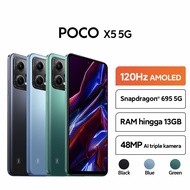Xiaomi Poco X5 5G | 6GB+128GB - 8GB+256GB | Snapdragon 695 5G | 48MP Triple Camera | Li-Po 5000mAh | Garansi Resmi Xiaomi 15 Bulan