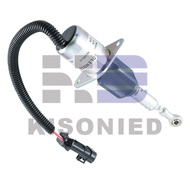 Fuel Shut Off Solenoid 3939019 SA-4889-24 for Cummins Engine QSL9.3 C&B 5.9L 8.3L Hyundia 335LC-7 St