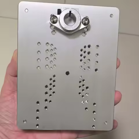 120X150X6mm Mini Drilling Machine Bottom Plate Can be paired with 40/50/60/80mm fine tuned slide tab