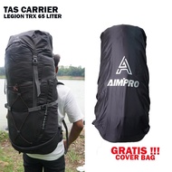 TAS GUNUNG AIMPRO LEGION 65L TAS CARRIER BAHAN CORDURA TAS RANSEL