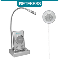 【30 Meters】Retekess TW102 Window Intercom30M Cable with Outer SpeakerLoud SpeakerConnect Wireless Mi