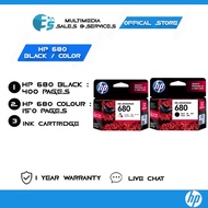 HP 680 Black / Color Ink Cartridge Original HP680 INK