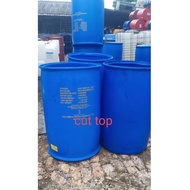 200 liter tong drum terpakai cut top