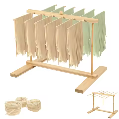 Pasta Drying Rack Detachable Handmade Noodles Dryer Stand Pasta Hang Rack for Xmas Pasta Cook Tool K